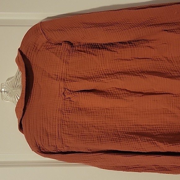 Sonoma waffle button up blouse - Picture 5 of 6